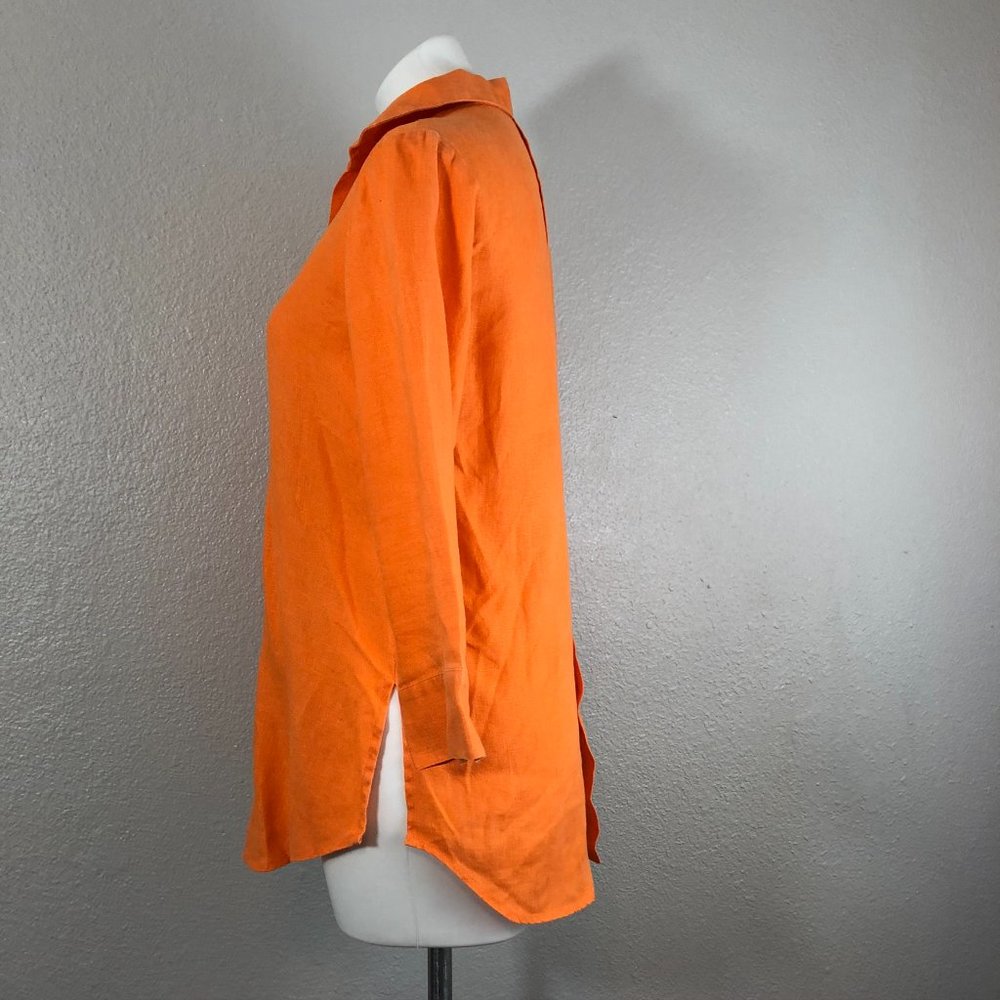 Searle Linen Split Button Back Blouse *K40 - image 5